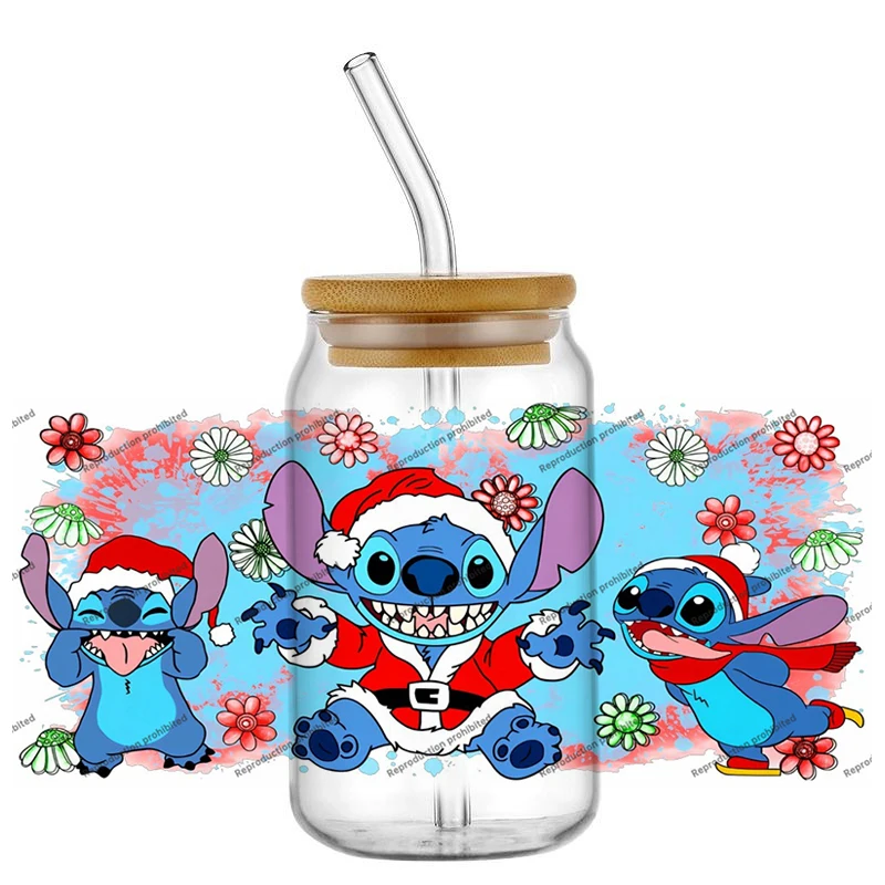 Christmas decorations Stitch DIY 6oz UV DTF Cup Wrap Transfers Stickers Decorate Mugs Beer Can Bottle Libbey Glass Holiday gifts
Christmas decorations Stitch DIY 6oz UV DTF Cup Wrap Transfers Stickers Decorate Mugs Beer Can Bottle Libbey Glass Holiday gifts