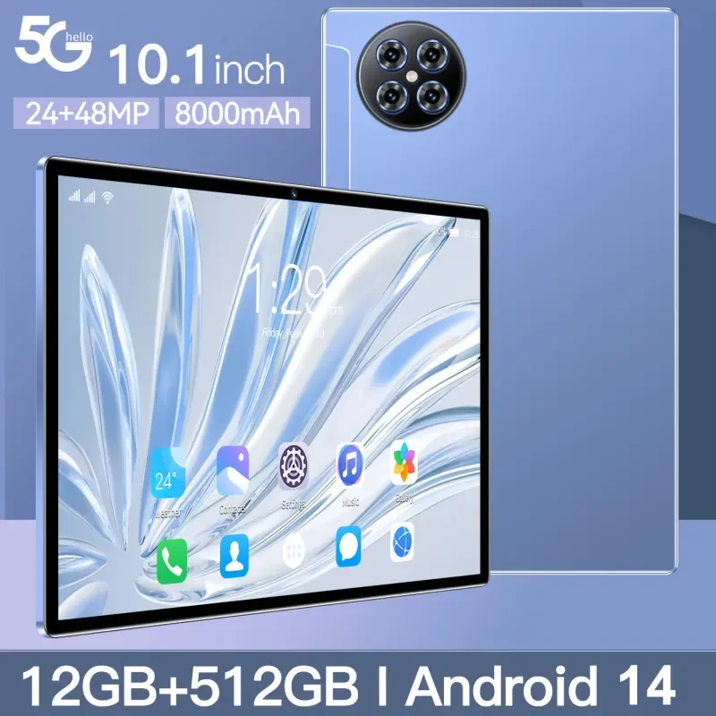 2024 New Original Pad Air Pro X90 Tablet 10.1 Inch Android 14 Snapdragon 870 12GB 512GB 10000mAh Mi Tab Dual SIM 5G WiFi Tablets
2024 New Original Pad Air Pro X90 Tablet 10.1 Inch Android 14 Snapdragon 870 12GB 512GB 10000mAh Mi Tab Dual SIM 5G WiFi Tablets