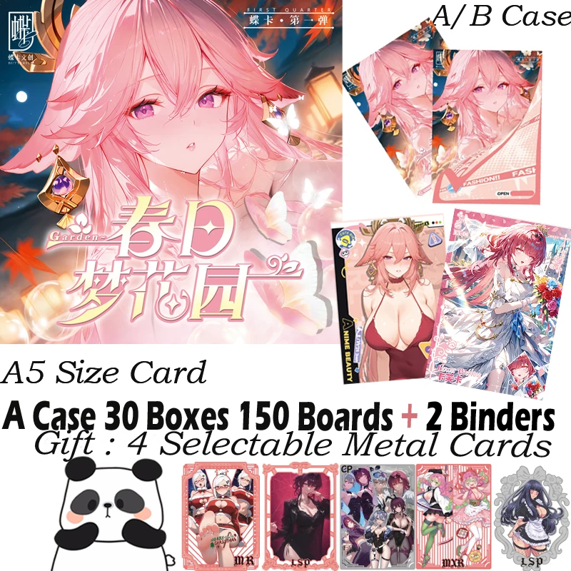 Новая карта богини размера A5 Genshin Hobby Spicy Waifu Board Doujin Booster Box Hutao Ganyu SSP LSP Редкая коллекционная карта игрушка в подарок
Новая карта богини размера A5 Genshin Hobby Spicy Waifu Board Doujin Booster Box Hutao Ganyu SSP LSP Редкая коллекционная карта игрушка в подарок