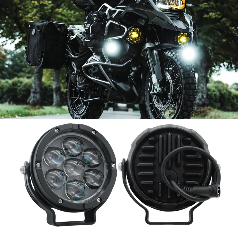 Motorcycle Spot LED Driving Light Super Bright with Mounting Bracket Waterproof Motorbike Auxiliary Work Lamps
Motorcycle Spot LED Driving Light Super Bright with Mounting Bracket Waterproof Motorbike Auxiliary Work Lamps
