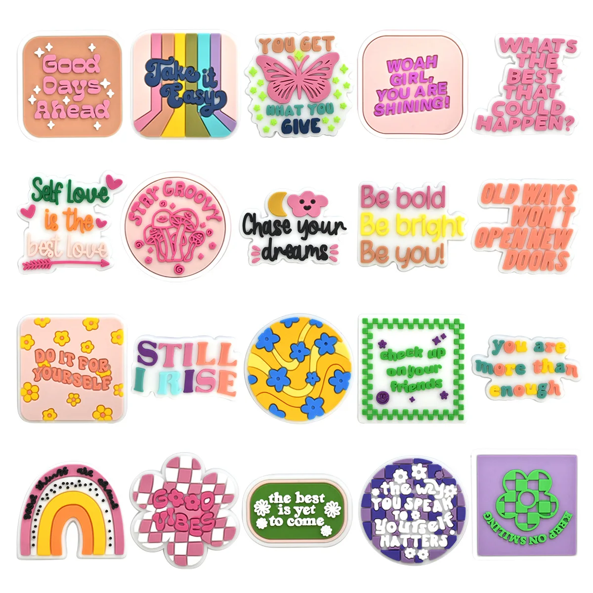 New 1Pcs PVC Love And Peace Shoes Charms for Crocs DIY Badge Clogs Buckle Kids Decoration Jeans Shoe Accessories X-mas Wholesale
New 1Pcs PVC Love And Peace Shoes Charms for Crocs DIY Badge Clogs Buckle Kids Decoration Jeans Shoe Accessories X-mas Wholesale