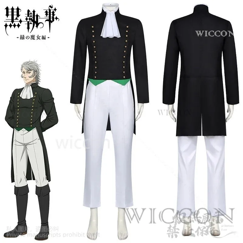NewSieglinde Sullivan Cosplay Black Anime Butler Costume Jacket Pants Bow Tie Full Set For Halloween Christmas Party Customized2
NewSieglinde Sullivan Cosplay Black Anime Butler Costume Jacket Pants Bow Tie Full Set For Halloween Christmas Party Customized2