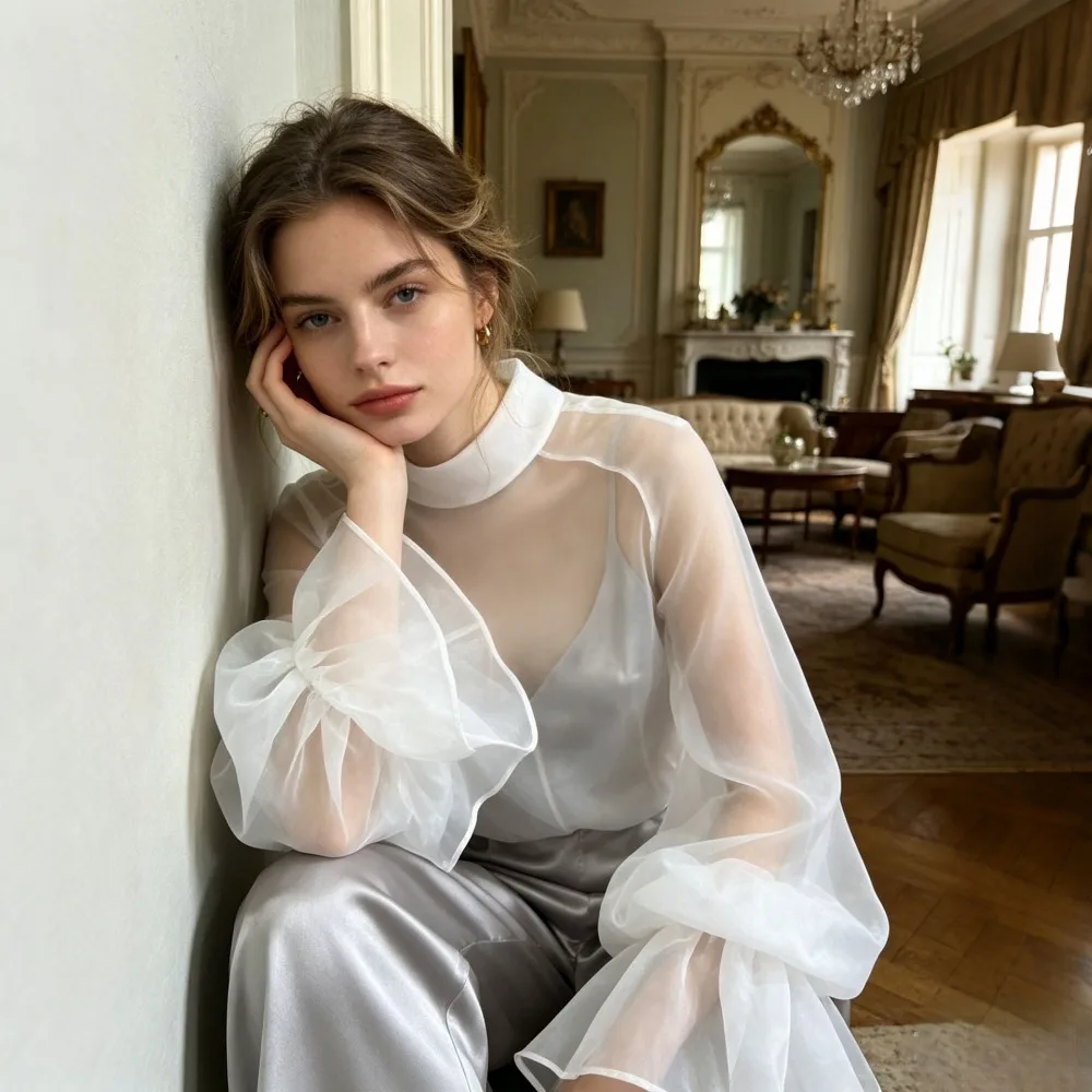 Elegant Polyester Organza Shawl Breathable Soft Arm Sleeve Wrap Bridal Shrug Autumn
Elegant Polyester Organza Shawl Breathable Soft Arm Sleeve Wrap Bridal Shrug Autumn