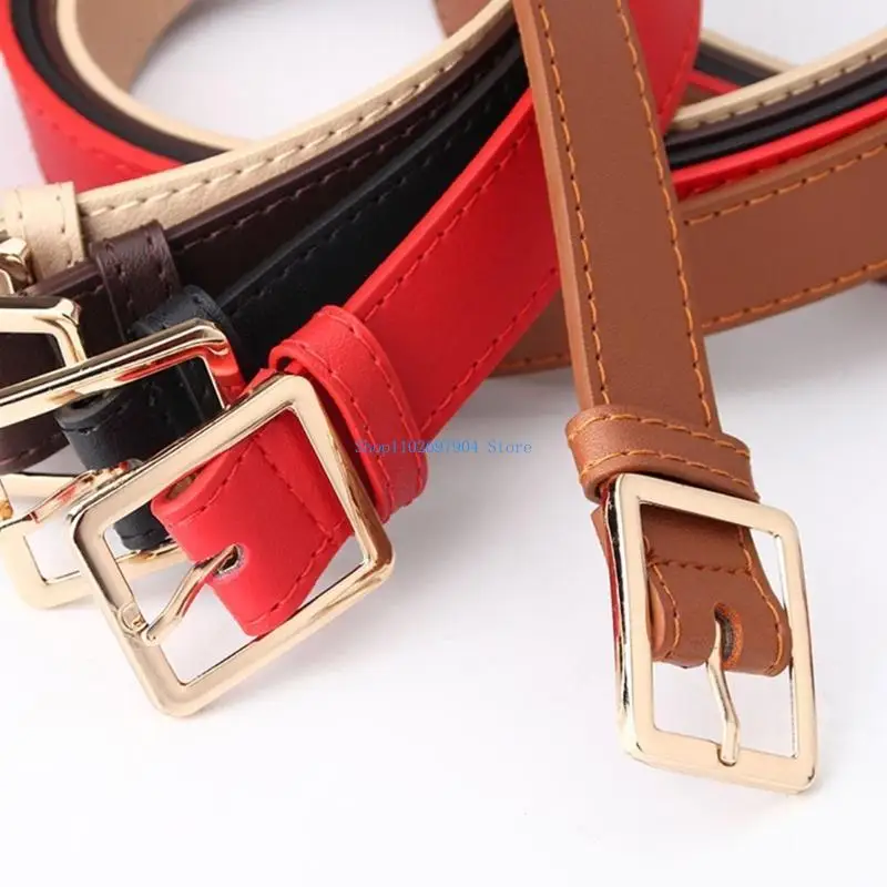 N7YF Simple Adult Waist Belt with Adjustable Square Buckle Waistband PU-leather Waist Belts for Women Slimming Belt
N7YF Simple Adult Waist Belt with Adjustable Square Buckle Waistband PU-leather Waist Belts for Women Slimming Belt