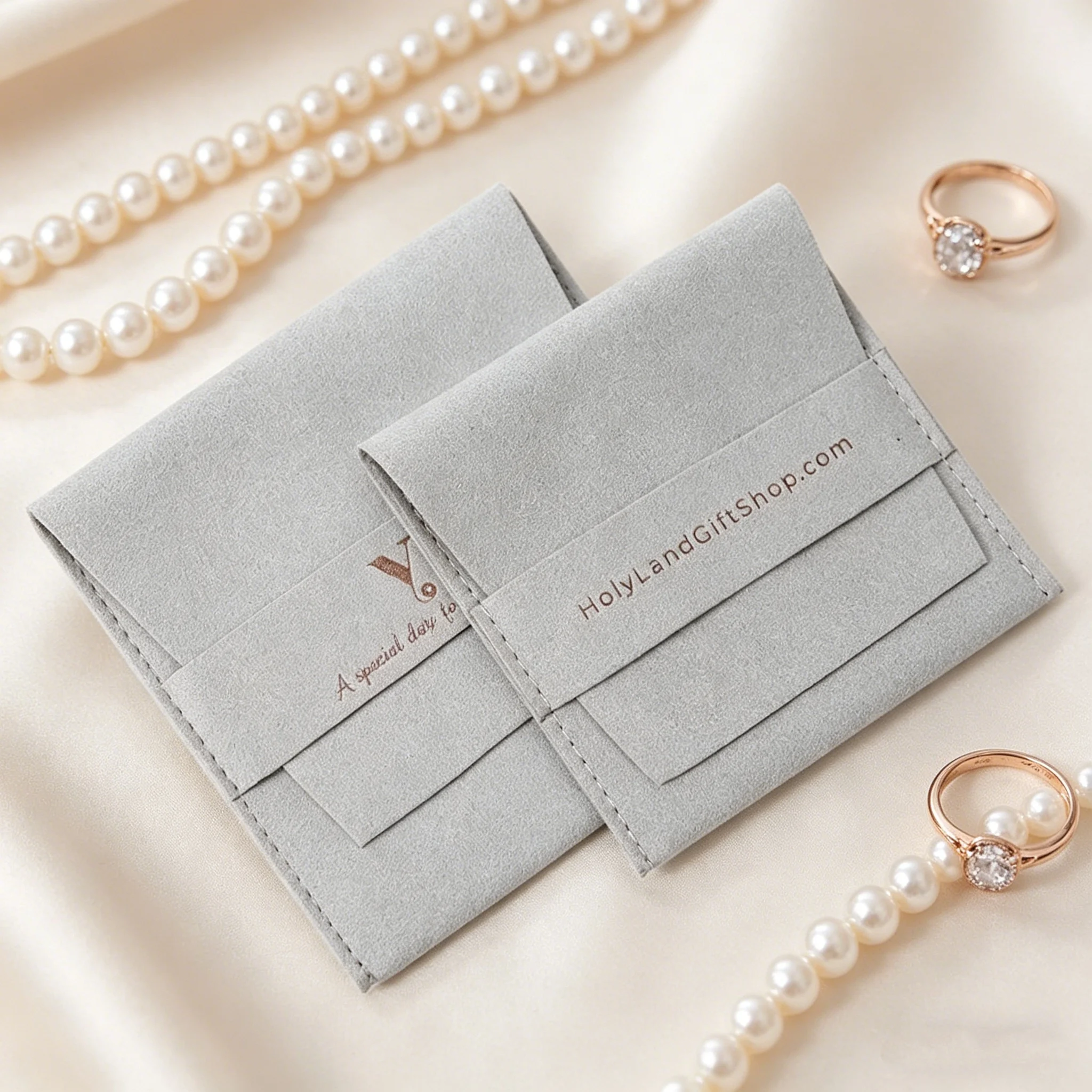SheepSew 50pcs Custom Earring Necklace Jewellery Display Suede Flap Envelope Jewelry Package Velvet Pouch Bag with Your Own Logo
SheepSew 50pcs Custom Earring Necklace Jewellery Display Suede Flap Envelope Jewelry Package Velvet Pouch Bag with Your Own Logo