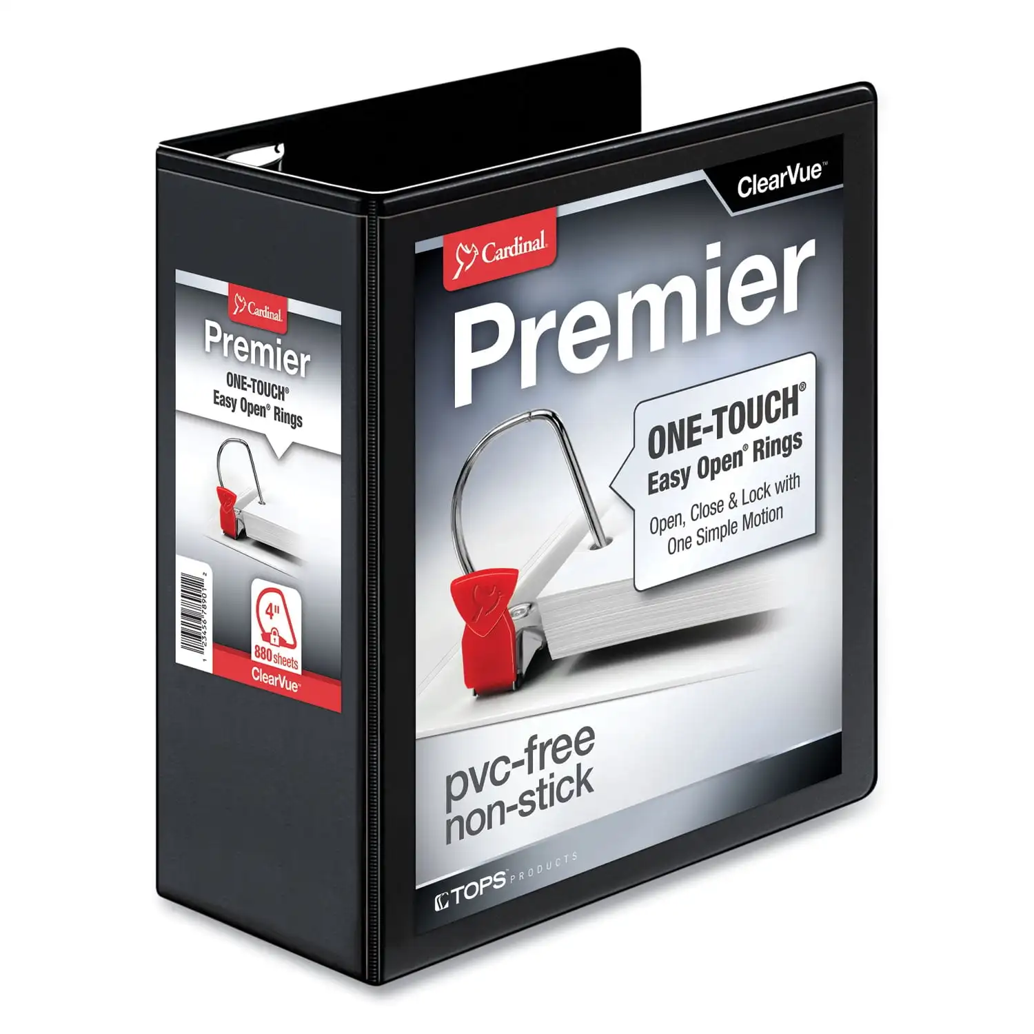 Cardinal Premier Easy Open Clearvue Locking Slant-D Ring Binder, 3 кольца, емкость 4 дюйма, 11 x 8,5 дюйма, черный
Cardinal Premier Easy Open Clearvue Locking Slant-D Ring Binder, 3 кольца, емкость 4 дюйма, 11 x 8,5 дюйма, черный