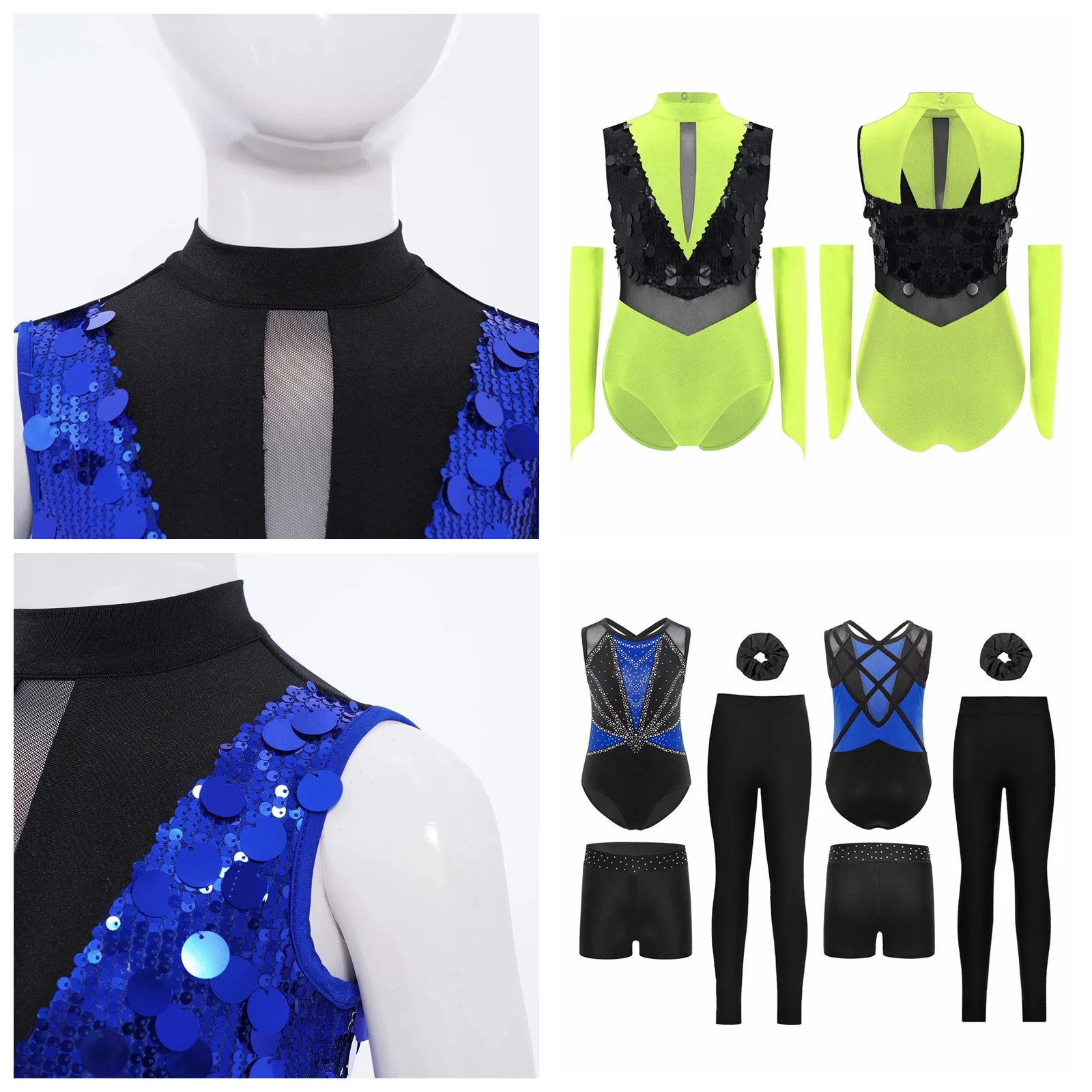 Girls Dancewear Sets Ballet Dance Outfits Children Gymnastics Leotard with Shorts Figure Skating Jumpsuits for Dance Competition
Girls Dancewear Sets Ballet Dance Outfits Children Gymnastics Leotard with Shorts Figure Skating Jumpsuits for Dance Competition