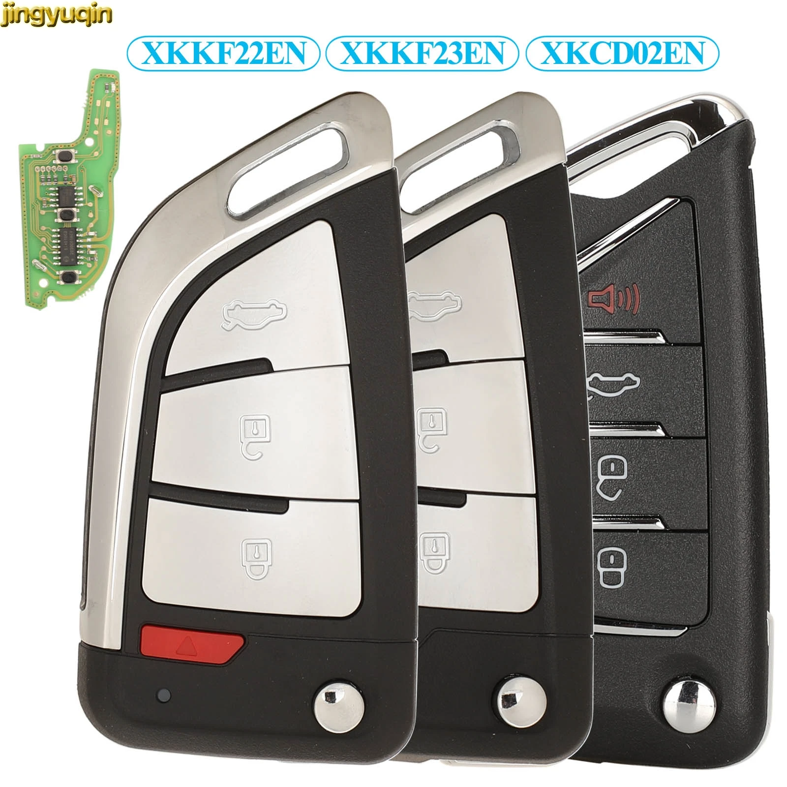 Jingyuqin 5pcs XKKF22EN/XKKF23EN/XKCD02EN VVDI2 Mini Key Tool For VVDI Xhorse Wire Car Key Remote Control Universal 3/4 Buttons
Jingyuqin 5pcs XKKF22EN/XKKF23EN/XKCD02EN VVDI2 Mini Key Tool For VVDI Xhorse Wire Car Key Remote Control Universal 3/4 Buttons