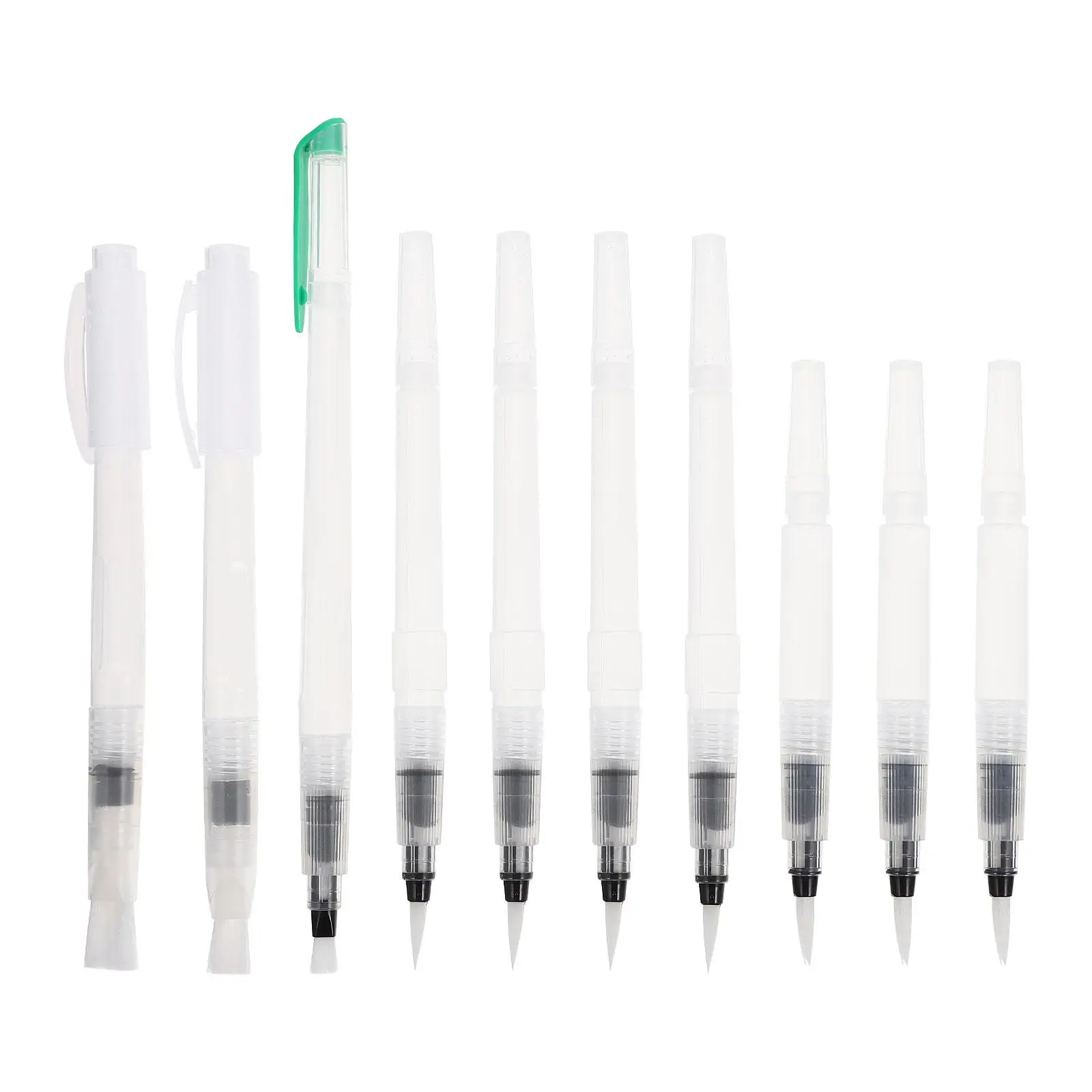 10 Pcs Watercolor Brush Pens Colored Pencil Painting Tools Student Drawing Smooth Ink Flow Plastic Markers Supplies
10 Pcs Watercolor Brush Pens Colored Pencil Painting Tools Student Drawing Smooth Ink Flow Plastic Markers Supplies
