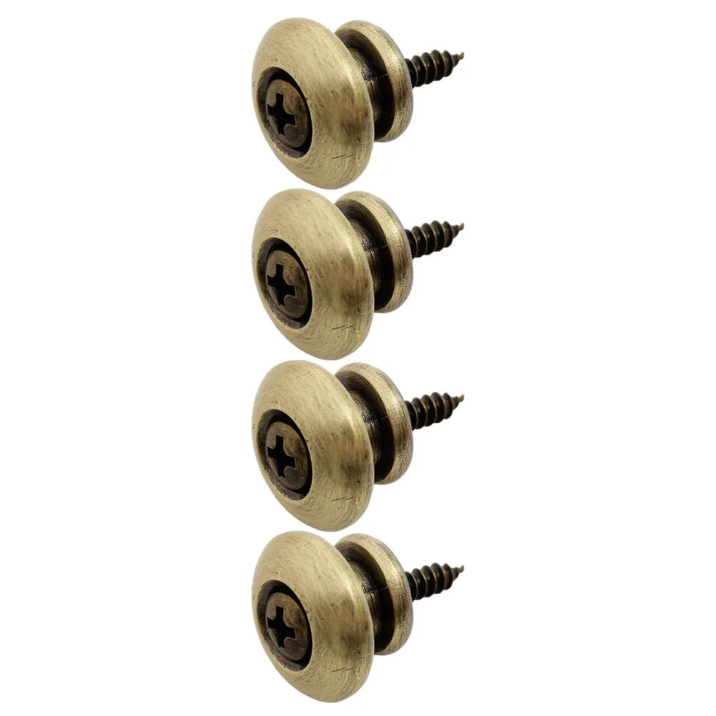 4 Pcs Guitar Ukulele Strap Buttons Electric Pins with Lock Buckle Accessories Accesories
4 Pcs Guitar Ukulele Strap Buttons Electric Pins with Lock Buckle Accessories Accesories