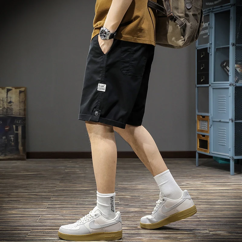 Summer fashion brand American cargo shorts men loose large size ins casual straight leg five quarter pants outdoor sports pants
Summer fashion brand American cargo shorts men loose large size ins casual straight leg five quarter pants outdoor sports pants