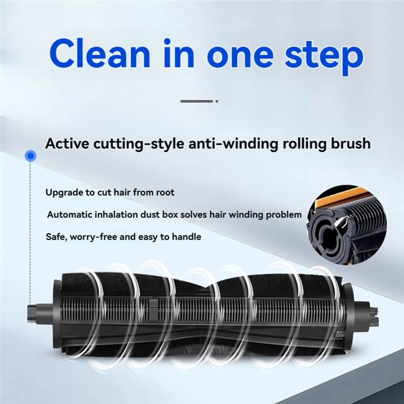BABZ-для Dreame X40/X30/X20/X10/S30/S20/S10 серия для стрижки волос, противозапутывающая роликовая щетка, скребковая полоска, вакуумное крепление
BABZ-для Dreame X40/X30/X20/X10/S30/S20/S10 серия для стрижки волос, противозапутывающая роликовая щетка, скребковая полоска, вакуумное крепление