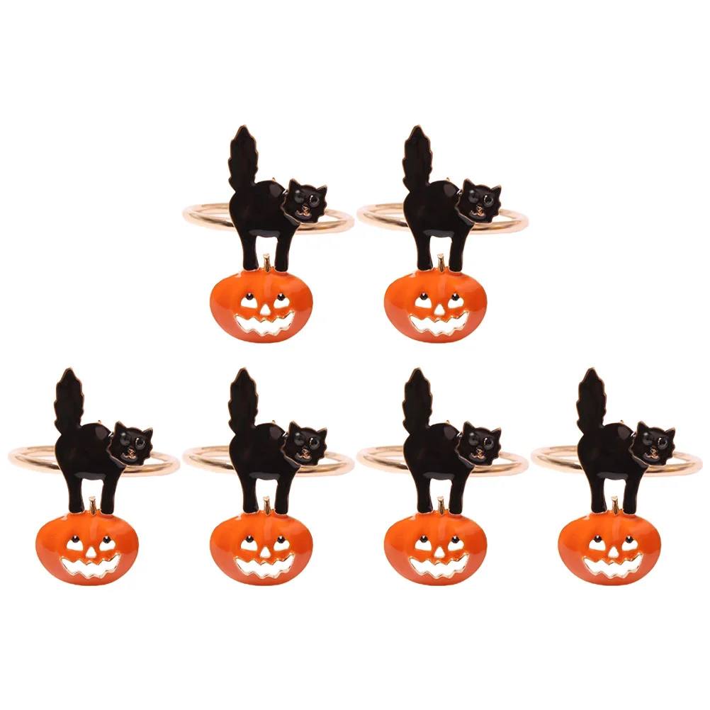 6 Pcs Animal Ring Halloween Decorations Party Napkin Buckles Supplies Alloy Holders The
6 Pcs Animal Ring Halloween Decorations Party Napkin Buckles Supplies Alloy Holders The