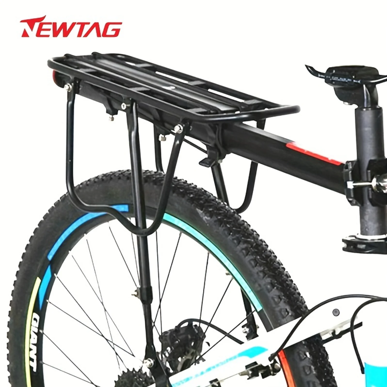 Lightweight Aluminum Bicycle Cargo Rack - Universal Fit for Mountain & Road Bikes - Convenient Cycling Accessory for Gear & Supp
Lightweight Aluminum Bicycle Cargo Rack - Universal Fit for Mountain & Road Bikes - Convenient Cycling Accessory for Gear & Supp