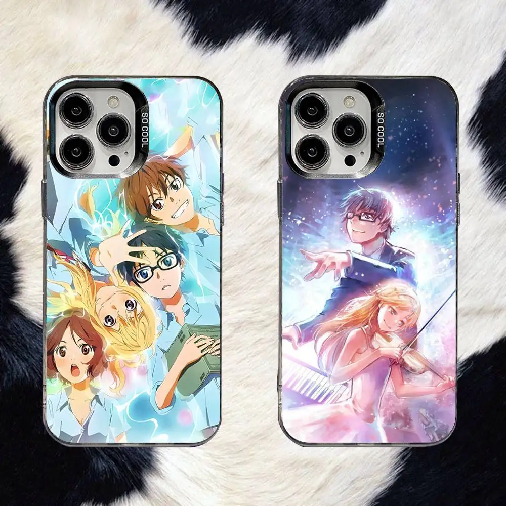 Your Lie In April Phone Case For iPhone 16,15,14,13,12,11,8,7,Pro,Max,Plus,Mini,XS,SE Anti Fall Black Matte Hard
Your Lie In April Phone Case For iPhone 16,15,14,13,12,11,8,7,Pro,Max,Plus,Mini,XS,SE Anti Fall Black Matte Hard