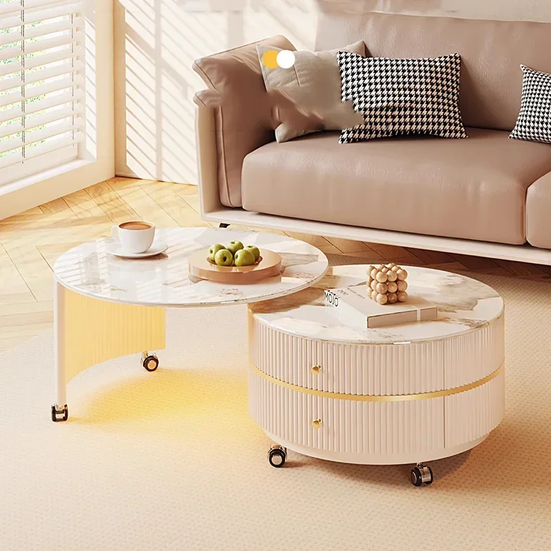 Italian Moving Coffee Table Living Room Luxury Nordic Modern Designer Side Table Organizer Center Kaffee Tische Home Furniture
Italian Moving Coffee Table Living Room Luxury Nordic Modern Designer Side Table Organizer Center Kaffee Tische Home Furniture