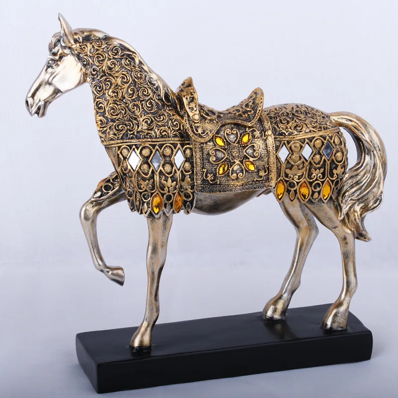 1Pc Home Decoration European Style Wine Cabinet Accessories. Furniture Display in The Room of The Horse Statue, Desk Handicrafts
1Pc Home Decoration European Style Wine Cabinet Accessories. Furniture Display in The Room of The Horse Statue, Desk Handicrafts