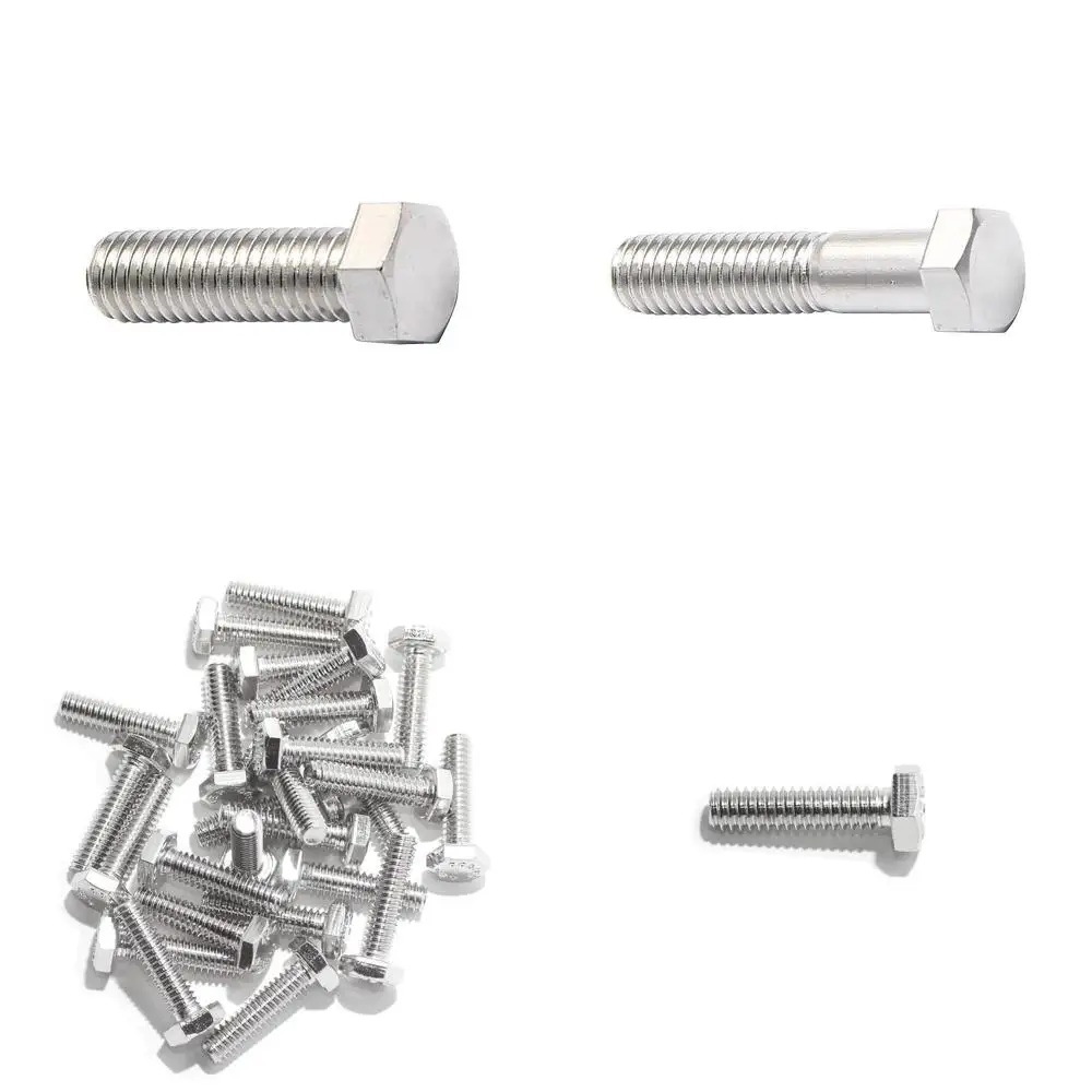 Винты с шестигранной головкой из нержавеющей стали, 3/8-16 х 1-1/4 дюйма, класс 18–8, отделка NL-19, упаковка из 50 шт.
Винты с шестигранной головкой из нержавеющей стали, 3/8-16 х 1-1/4 дюйма, класс 18–8, отделка NL-19, упаковка из 50 шт.