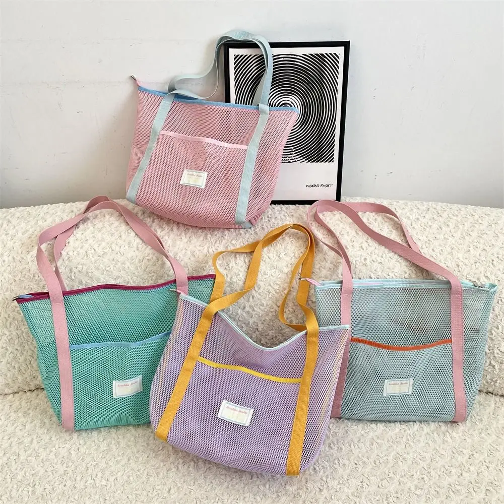 Handbag Mesh Toiletry Bag Large Capacity Cosmetic Bag Clothes Storage Bag Wash Bag Fresh Color Hanging Shower Organizer
Handbag Mesh Toiletry Bag Large Capacity Cosmetic Bag Clothes Storage Bag Wash Bag Fresh Color Hanging Shower Organizer