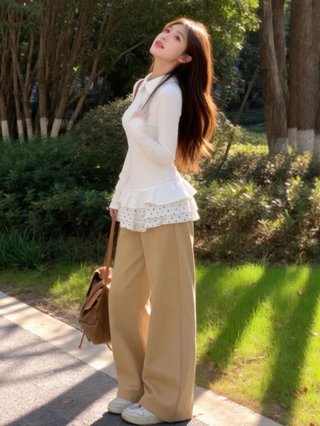 Новая весенняя женская футболка с длинным рукавом, облегающая, с мягкой талией, для путешествий, дома, свадьбы и повседневной носки
Новая весенняя женская футболка с длинным рукавом, облегающая, с мягкой талией, для путешествий, дома, свадьбы и повседневной носки