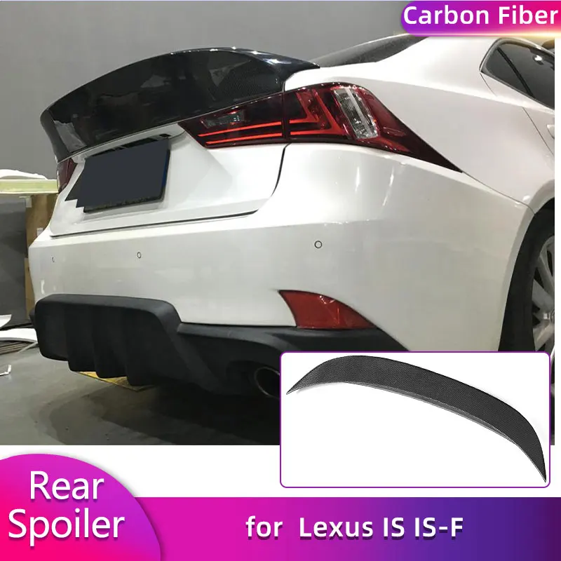 Carbon Fiber Rear Trunk Spoiler Wings for Lexus IS IS-F IS300 IS350 2013-2015 Car Racing Rear Spoiler Boot Wing Lip Body Kit
Carbon Fiber Rear Trunk Spoiler Wings for Lexus IS IS-F IS300 IS350 2013-2015 Car Racing Rear Spoiler Boot Wing Lip Body Kit