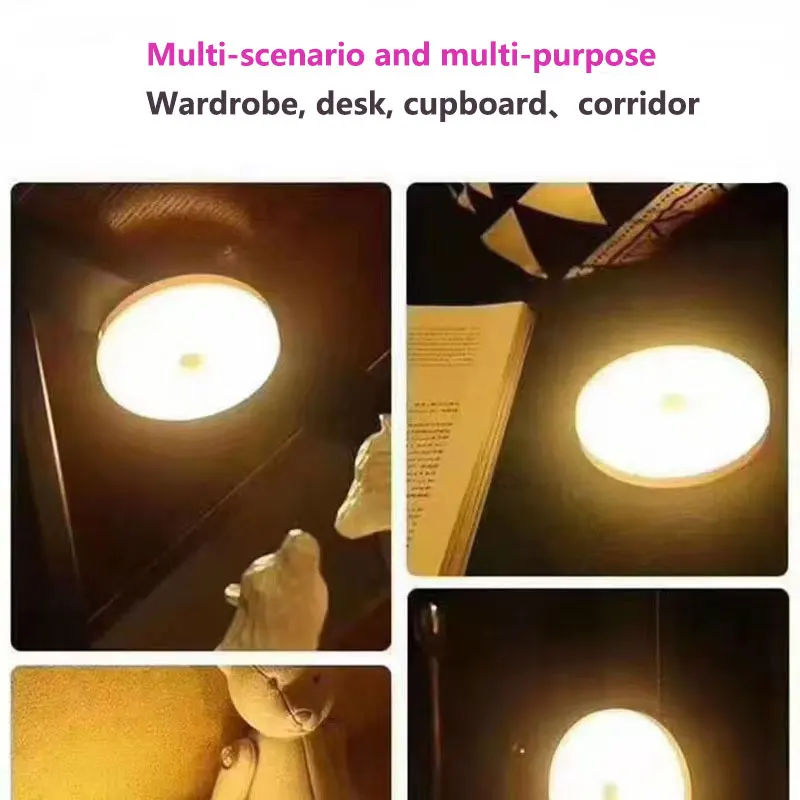 4 Pack Human Body Sensing LED Night Light USB Rechargeable Motion Sensor LED Night Light Wall Decor Bedroom Night Light Kitchen
4 Pack Human Body Sensing LED Night Light USB Rechargeable Motion Sensor LED Night Light Wall Decor Bedroom Night Light Kitchen