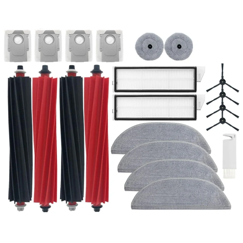 Accessories Kit For Xiaomi Roborock S8 Maxv Ultra Robot Vacuum Cleaner Roller Side Brush Filter Mop Cloth Dust Bags
Accessories Kit For Xiaomi Roborock S8 Maxv Ultra Robot Vacuum Cleaner Roller Side Brush Filter Mop Cloth Dust Bags