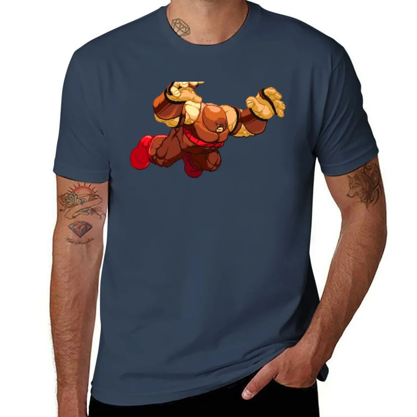 Juggernaut Body Press MvC2 T-Shirt Fashion Casual Short Sleeve T-Shirt
Juggernaut Body Press MvC2 T-Shirt Fashion Casual Short Sleeve T-Shirt