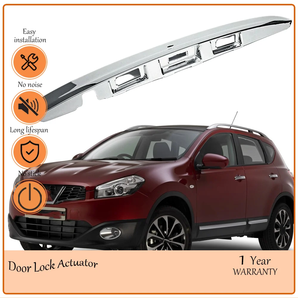 Durable Chrome 5-Hole High-Configuration Rear Tailgate Trim Boot Handle Fit for Nissan Qashqai J10 2008-2015 oem 90812-JD30H
Durable Chrome 5-Hole High-Configuration Rear Tailgate Trim Boot Handle Fit for Nissan Qashqai J10 2008-2015 oem 90812-JD30H