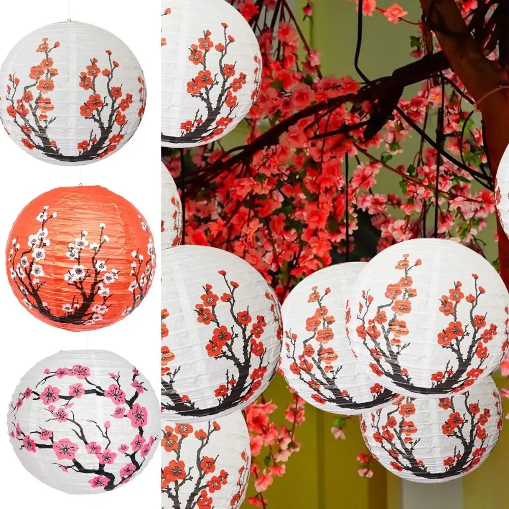 3Pcs Paper Material Cherry Blossom Lantern Cherry Blossom Themed Set Decoration Cherry Paper Lanterns Plum Blossom Design
3Pcs Paper Material Cherry Blossom Lantern Cherry Blossom Themed Set Decoration Cherry Paper Lanterns Plum Blossom Design
