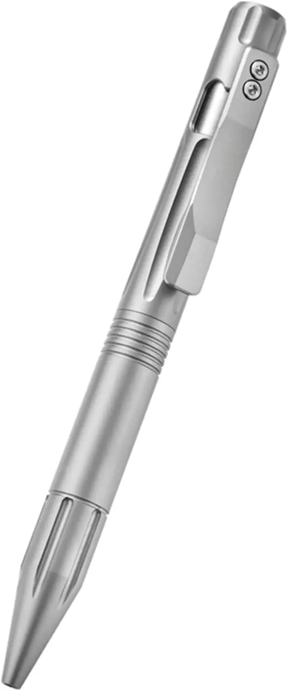 Ручка-роллер Hamans Titanium Bolt Action с клипом для кармана, многоразовая, компактная
Ручка-роллер Hamans Titanium Bolt Action с клипом для кармана, многоразовая, компактная