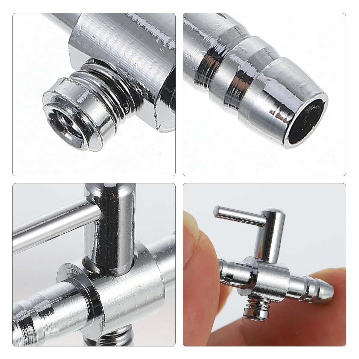 8pcs Regulating Valve Fish Tank Stainless Steel Flow Control Pump Distributor Splitter Aquarium Connector
8pcs Regulating Valve Fish Tank Stainless Steel Flow Control Pump Distributor Splitter Aquarium Connector