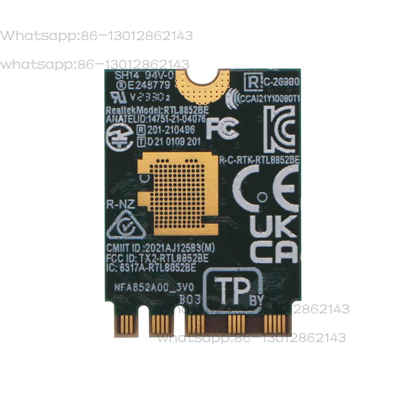 A8 Wireless Module WiFi6/BT5.2 Dual Antenna Support
A8 Wireless Module WiFi6/BT5.2 Dual Antenna Support