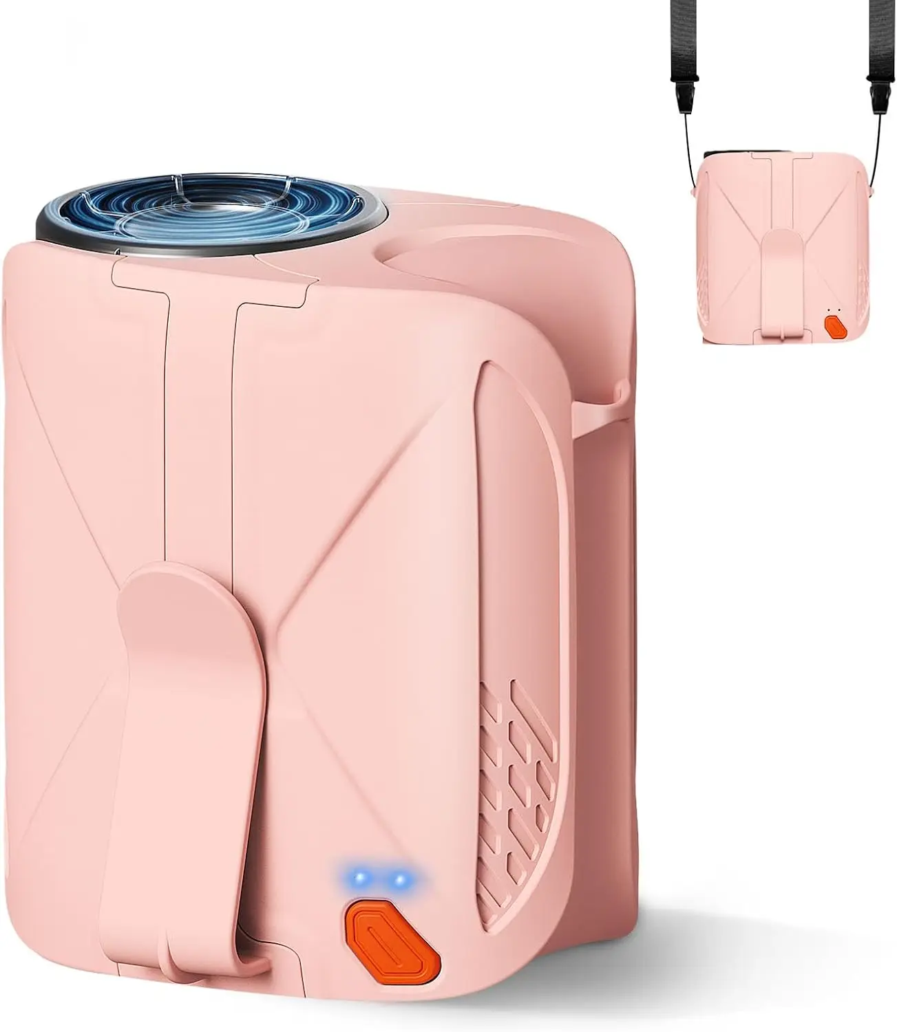 Clip-On Rechargeable Waist Fan, 6000mAh, 6 Speeds, 31H Runtime, Hands-Free for Outdoor Work & Travel
Clip-On Rechargeable Waist Fan, 6000mAh, 6 Speeds, 31H Runtime, Hands-Free for Outdoor Work & Travel