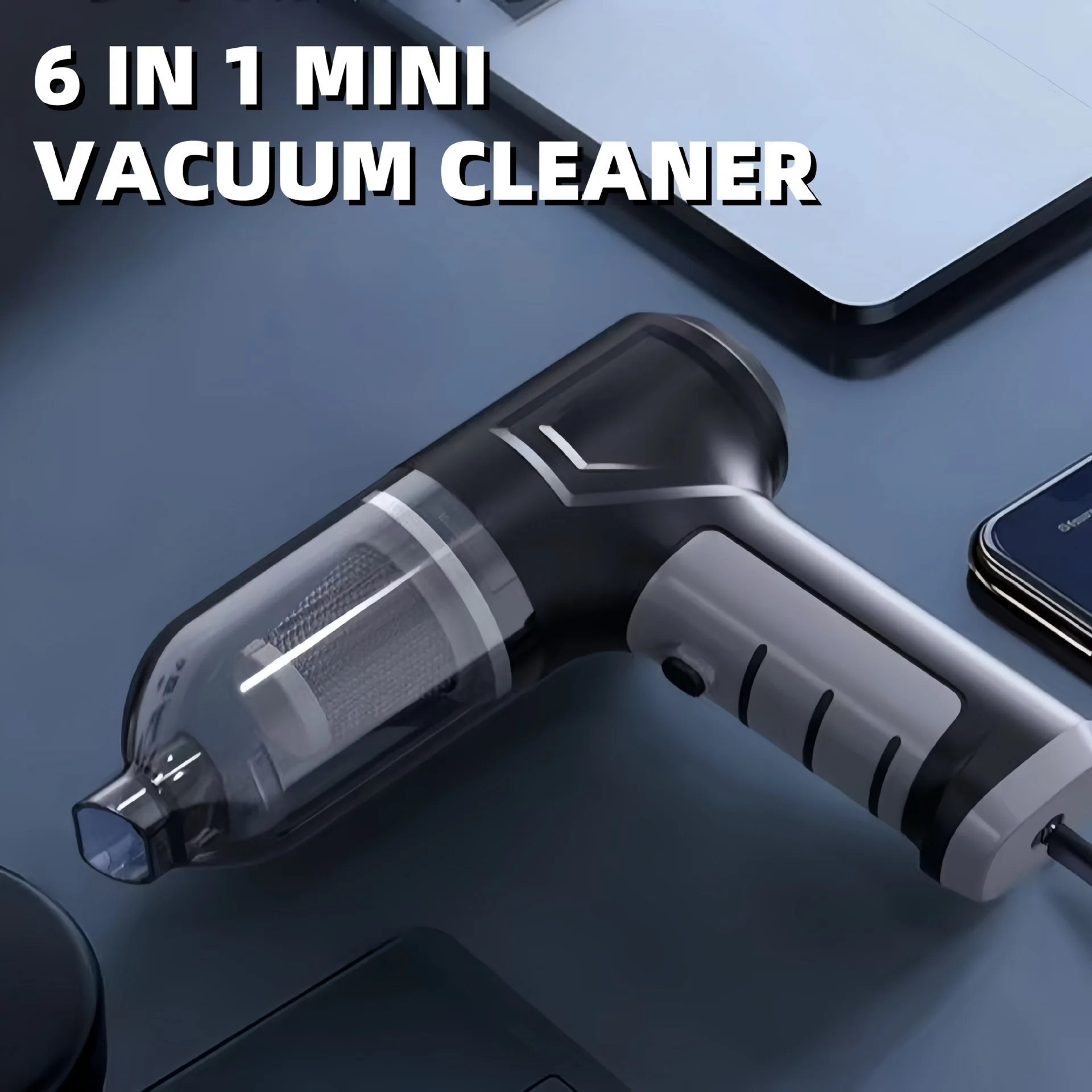 Customizable Car Portable Handheld Vacuum Cleaner Wireless High Power Brushless Dual-Use Family Car
Customizable Car Portable Handheld Vacuum Cleaner Wireless High Power Brushless Dual-Use Family Car