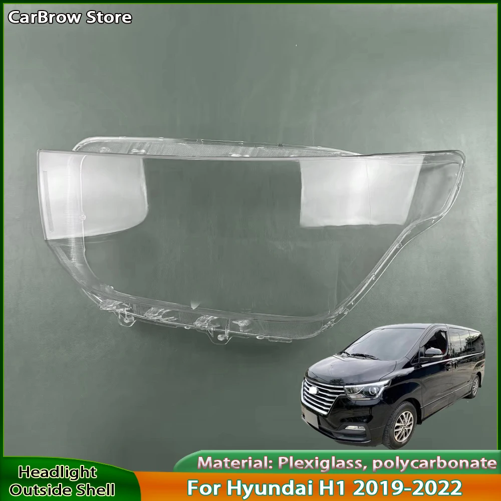 Auto Headlight Bulb Lampshade Cover For Hyundai H1 2019-2022 Headlamp High/Low Beam Light Lens Transparent Housing Case
Auto Headlight Bulb Lampshade Cover For Hyundai H1 2019-2022 Headlamp High/Low Beam Light Lens Transparent Housing Case