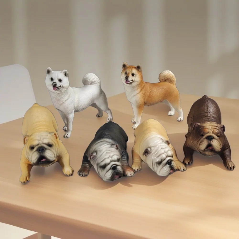 Solid Bulldog Shiba Inu Dog Model Simulation Animal Figure Great for Decor and Toys
Solid Bulldog Shiba Inu Dog Model Simulation Animal Figure Great for Decor and Toys
