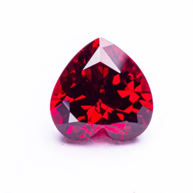 Lab Grown Ruby Pigeon Blood Red Heart Shape Gemstones Charms Beads For Jewel Diy Making Materials Selectable AGL Certificate
Lab Grown Ruby Pigeon Blood Red Heart Shape Gemstones Charms Beads For Jewel Diy Making Materials Selectable AGL Certificate