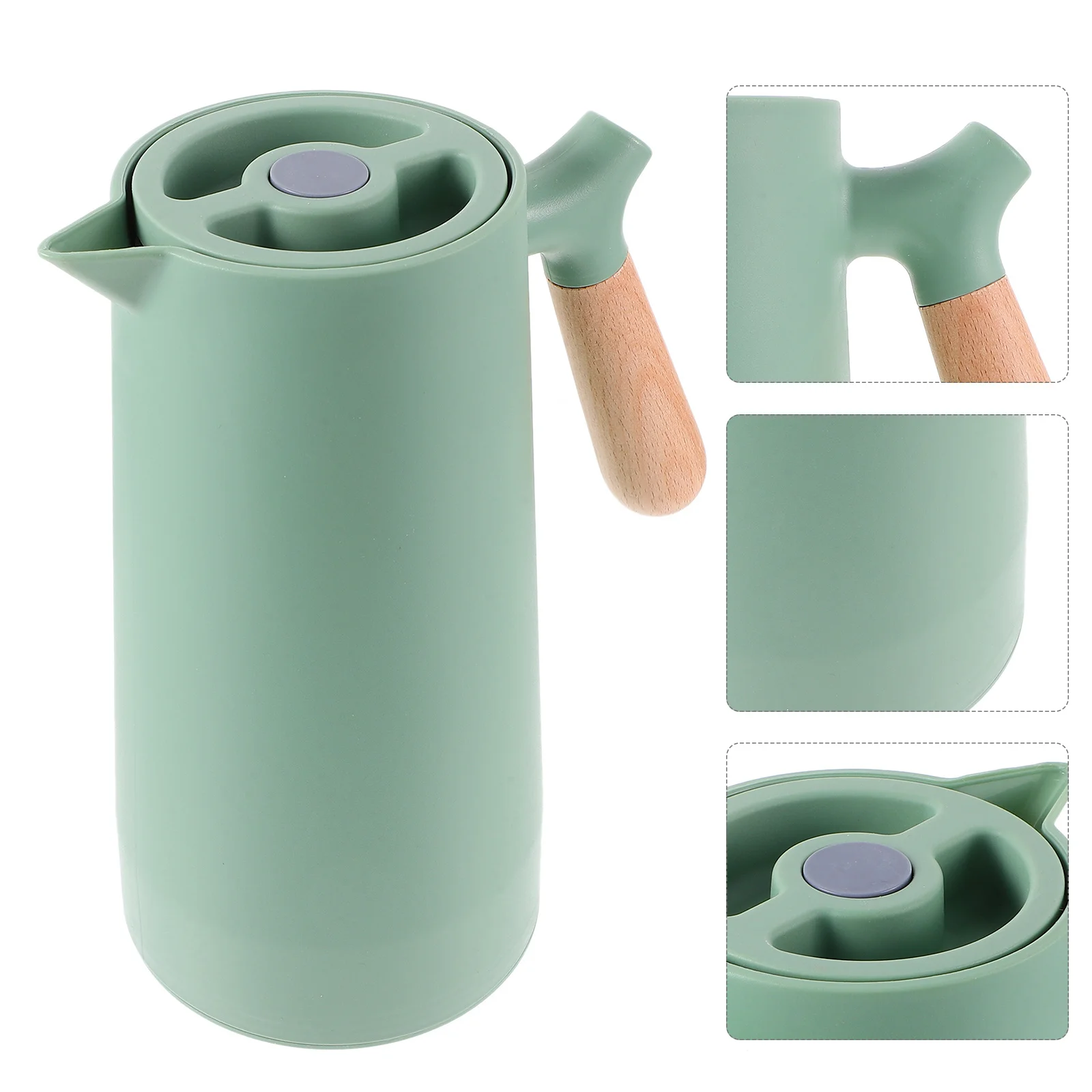 1Pcs Thermal Kettle Glass Tank Insulation Pot Large Capacity Leak Proof Household Warm Keeping Bottle Heat Resistant Wooden
1Pcs Thermal Kettle Glass Tank Insulation Pot Large Capacity Leak Proof Household Warm Keeping Bottle Heat Resistant Wooden