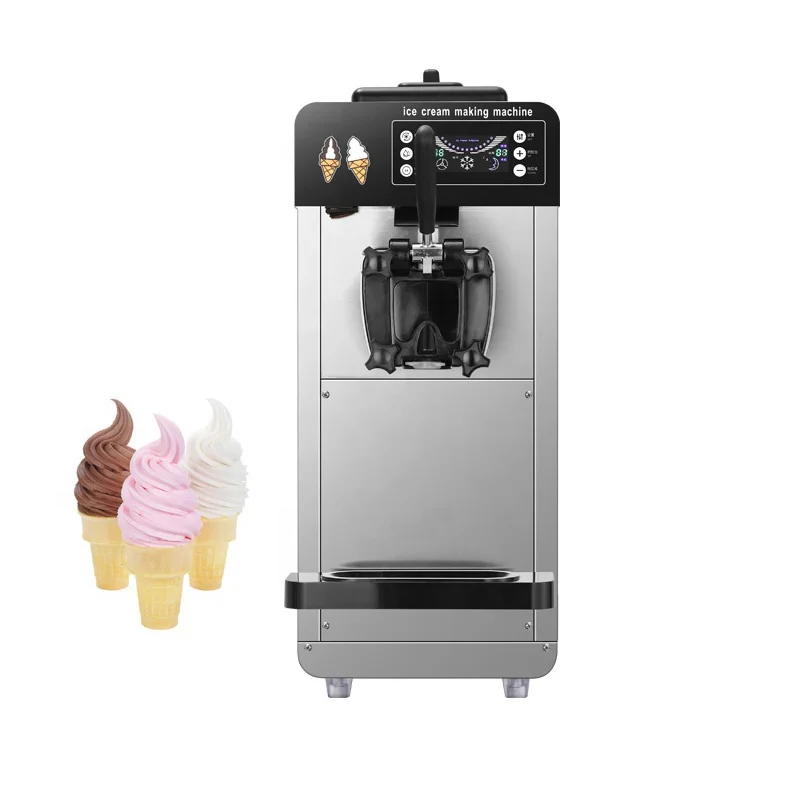 New Single Handle Ice Cream Machine 6L Soft Ice Cream Maker Commercial Shop Use
New Single Handle Ice Cream Machine 6L Soft Ice Cream Maker Commercial Shop Use