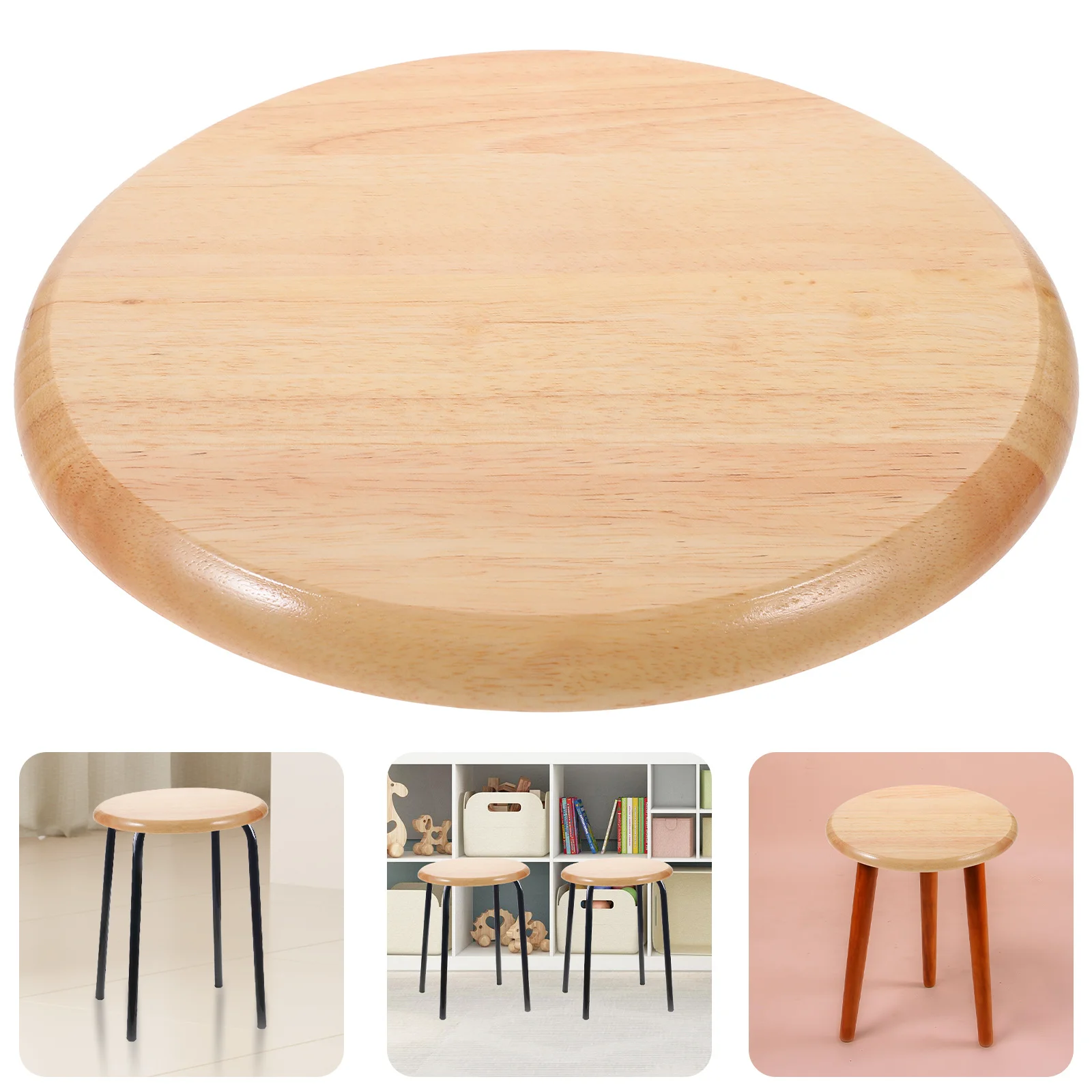 Rubber Wood Round Stool Seat Replacement Wooden Seat Board Smooth Sanded Bar Stool Home Seating Part Chair Seating Part for Home
Rubber Wood Round Stool Seat Replacement Wooden Seat Board Smooth Sanded Bar Stool Home Seating Part Chair Seating Part for Home