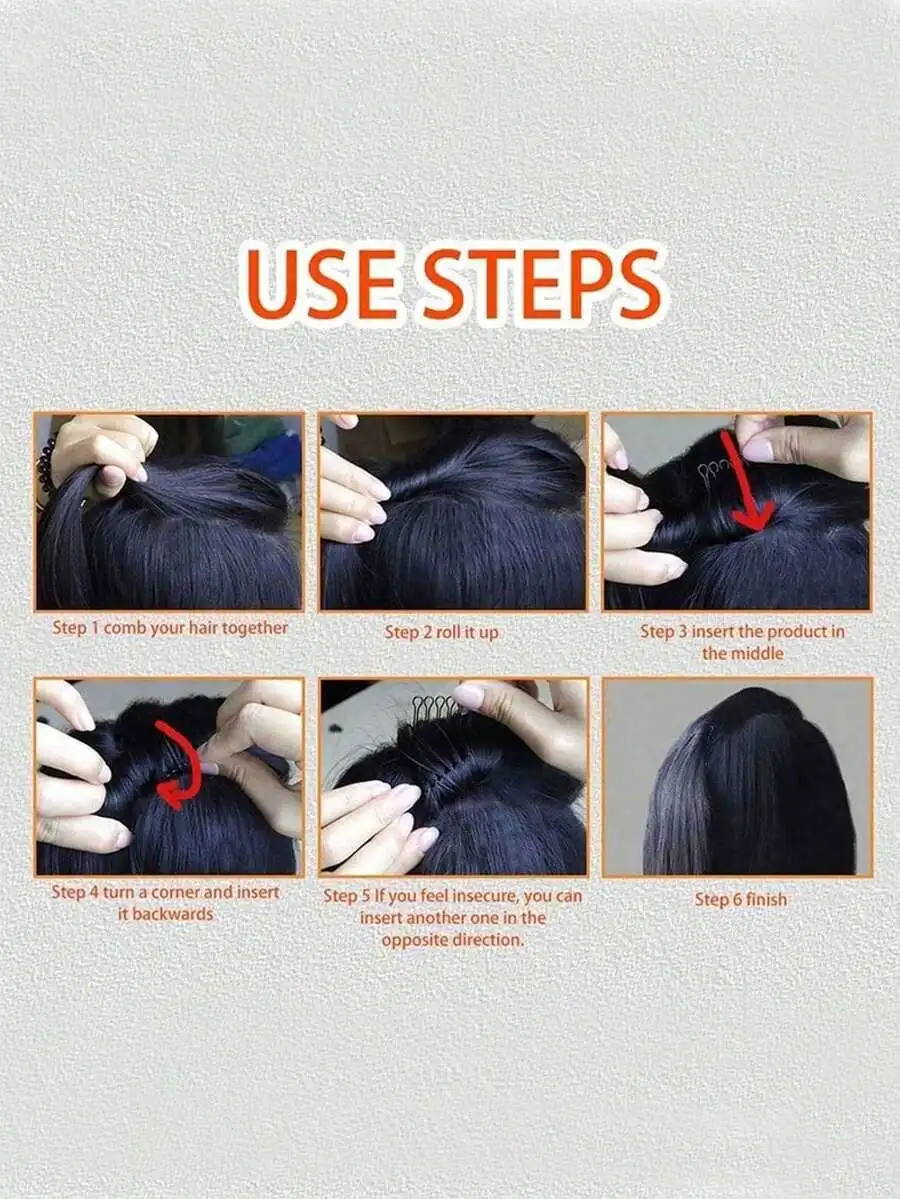 10pcs Invisible Styling Comb Set U-Shaped Hair Clips Forked Hair End Clips Nape Bangs Fixing Combs Hair Styling Tools
10pcs Invisible Styling Comb Set U-Shaped Hair Clips Forked Hair End Clips Nape Bangs Fixing Combs Hair Styling Tools