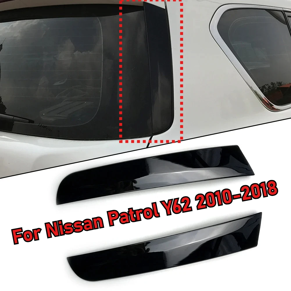 2pcs Left + Right Rear Spoiler Side Wing Trim Covers Fit For Nissan Patrol Y62 2010-2018 Black ABS Car Exterior Accessories
2pcs Left + Right Rear Spoiler Side Wing Trim Covers Fit For Nissan Patrol Y62 2010-2018 Black ABS Car Exterior Accessories