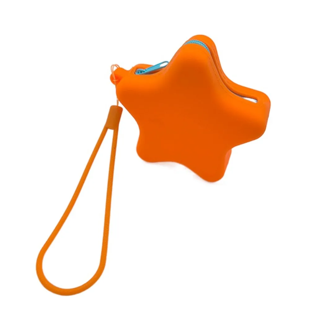 Creative Silicone Coin Purse Starfish Shape Zipper Earphone Bag Portable Small Item Storage Bag Women Girls
Creative Silicone Coin Purse Starfish Shape Zipper Earphone Bag Portable Small Item Storage Bag Women Girls