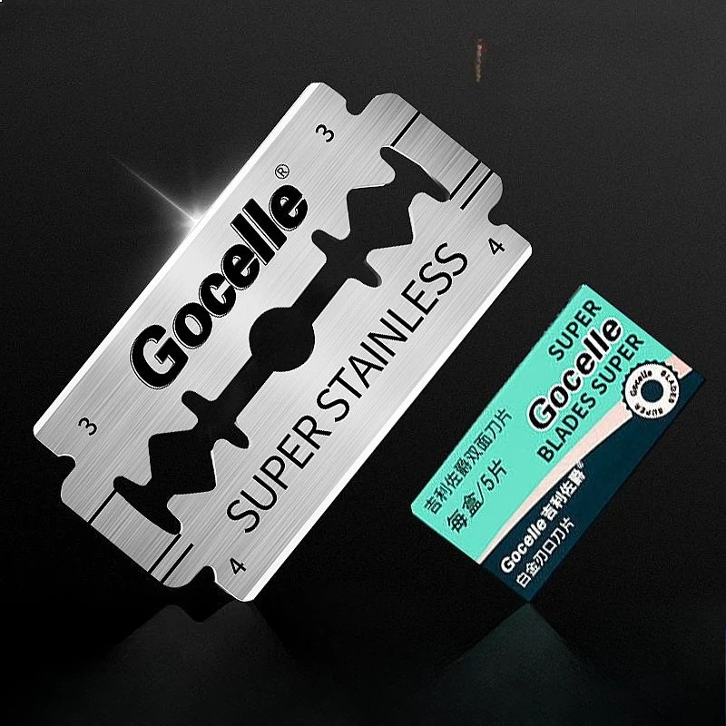 Double Edge Vintage Style Stainless Steel Razor Blades For Men Shaving Hairdressing Eyebrow Trimming Face Grooming Tool Refills
Double Edge Vintage Style Stainless Steel Razor Blades For Men Shaving Hairdressing Eyebrow Trimming Face Grooming Tool Refills