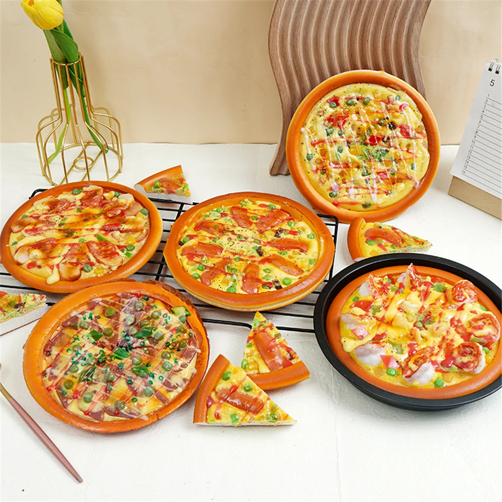 pizza fake food display props restaurant hotel bakery pastry dessert cake shop decoration simulation artificial pizza model
pizza fake food display props restaurant hotel bakery pastry dessert cake shop decoration simulation artificial pizza model
