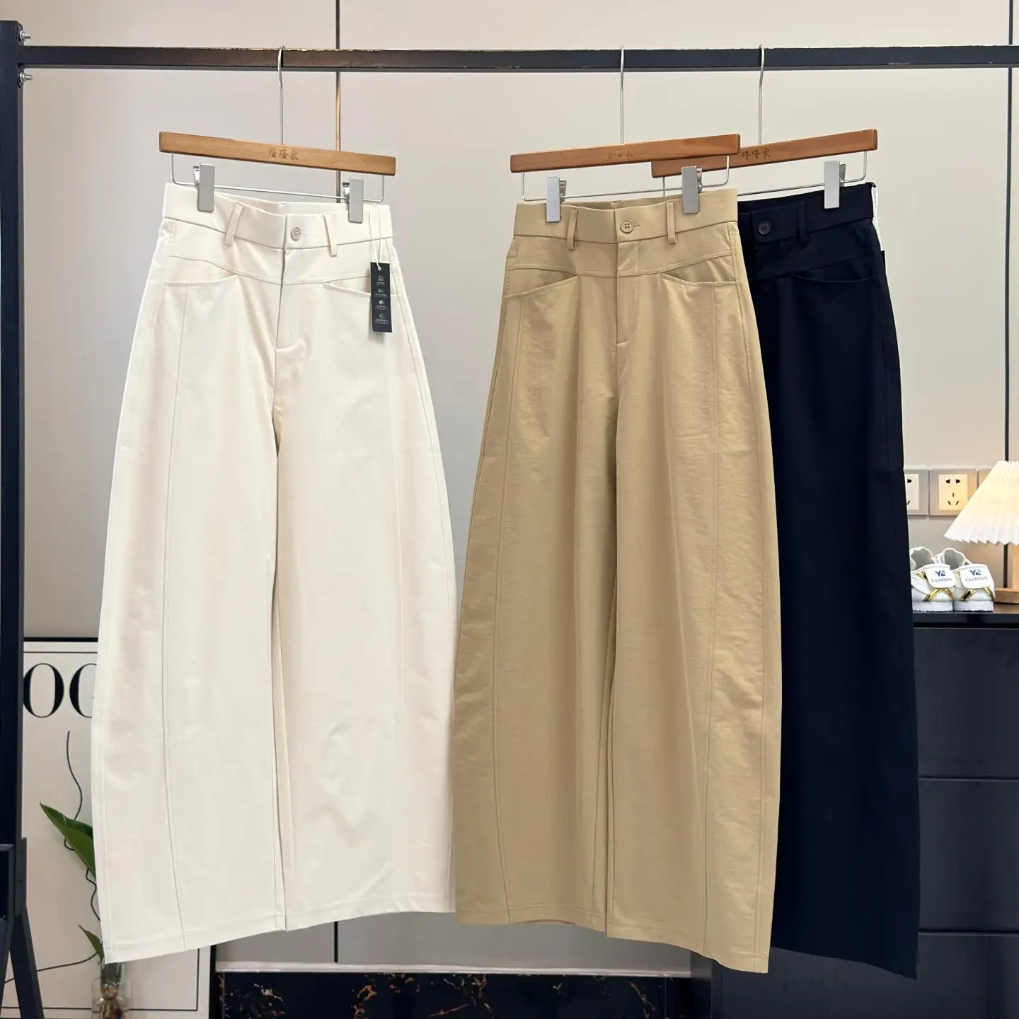 High Waist Wide Leg Pants Women's Casual Style Knife Slimming Drapey Anti-Wrinkle Straight Narrow Version Loose Fit
High Waist Wide Leg Pants Women's Casual Style Knife Slimming Drapey Anti-Wrinkle Straight Narrow Version Loose Fit