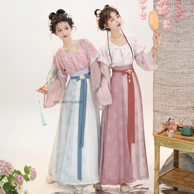 Chinese Retro Chinese Style Hanfu Women Elegant Traditonal Folk Dance Hanfu Dress Set Photography Cosplay Song Dynasty Hanfu
Chinese Retro Chinese Style Hanfu Women Elegant Traditonal Folk Dance Hanfu Dress Set Photography Cosplay Song Dynasty Hanfu