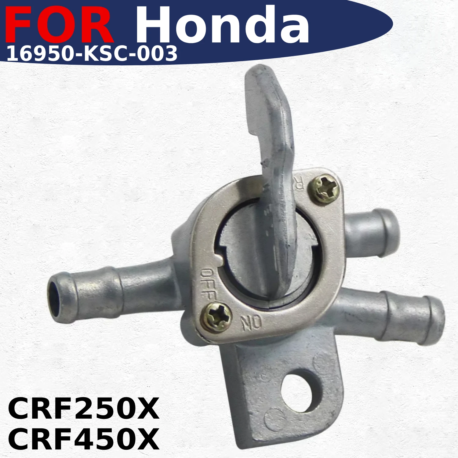 Motorcycle Tank Gas Fuel Valve Oil Tank Switch Petcock Tap For Honda CRF250X 2004-2017 CRF450X 2005-2017 16950-KSC-003
Motorcycle Tank Gas Fuel Valve Oil Tank Switch Petcock Tap For Honda CRF250X 2004-2017 CRF450X 2005-2017 16950-KSC-003