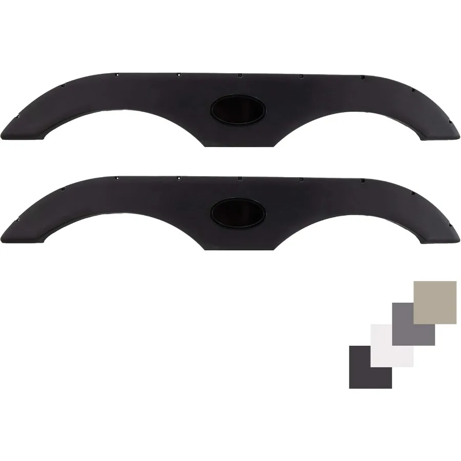 RecPro Tandem Trailer Fender Skirt for RVs Campers and Trailers Enhances Aerodynamics and Reduces Wind Noise Durable UV-Resista
RecPro Tandem Trailer Fender Skirt for RVs Campers and Trailers Enhances Aerodynamics and Reduces Wind Noise Durable UV-Resista